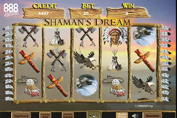 888Ladies Shaman's Dream Mobile Slot