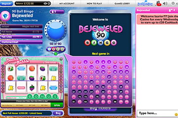 The Bejeweled Bingo Branded Game