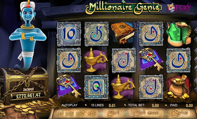 Millionaire Genie Foxy's Slot