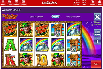 Rainbow Riches at Ladbrokes Bingo