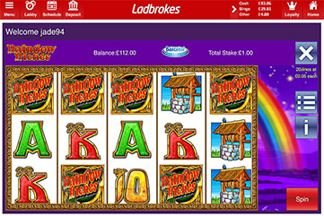 Rainbow Riches at Ladbrokes Bingo