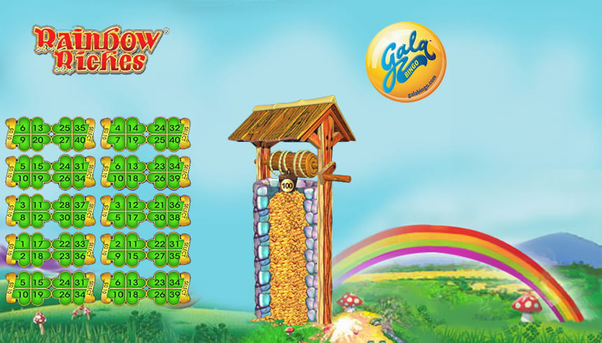 40-Ball Rainbow Riches Bingo