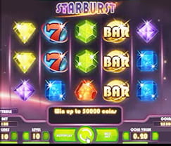 Cosmic Adventures with the Starburst Slot