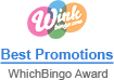 Wink Bingo – an Award for the Best Promotion