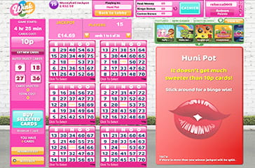 Wink Bingo Online 75-Ball Room
